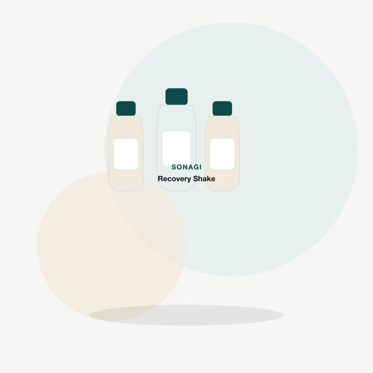 High-calorie recovery shake, vanilla ×12