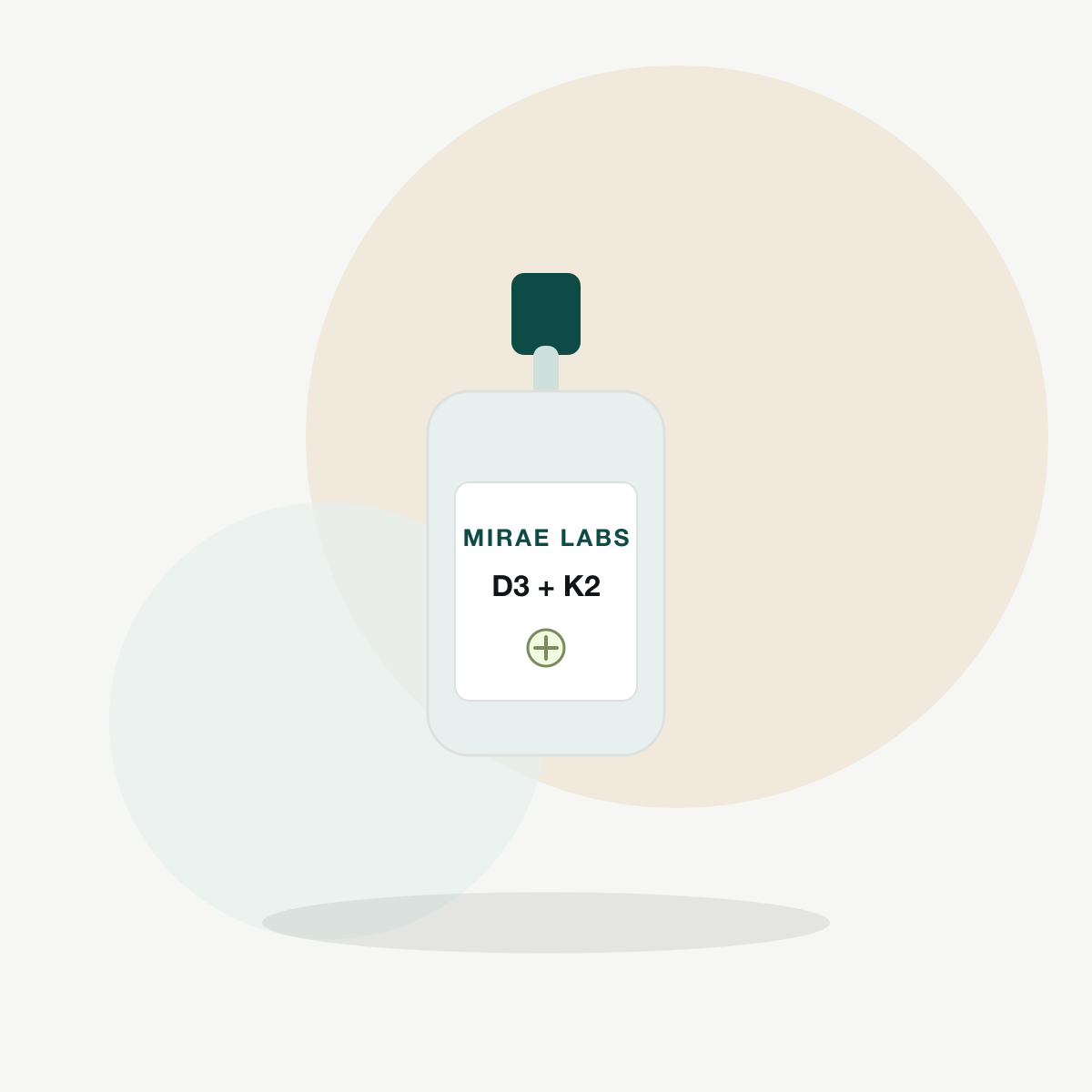 Vitamin D3 + K2 daily drops, 30ml